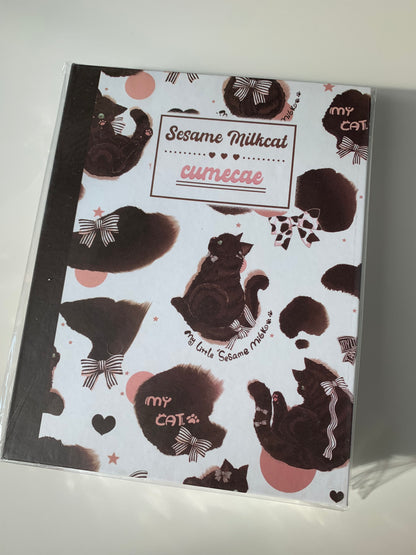 Hard Cover A5 Loose-leaf 4-Grid Photo Album Binder