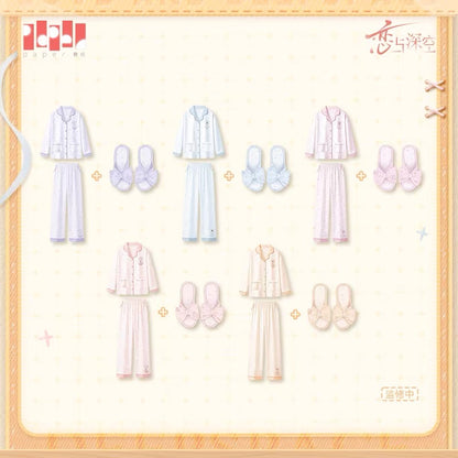 (Pre-order) Love and Deepspace - [Sweet Dream Wonder 甜梦如织系列] - Pajamas&Slippers Set