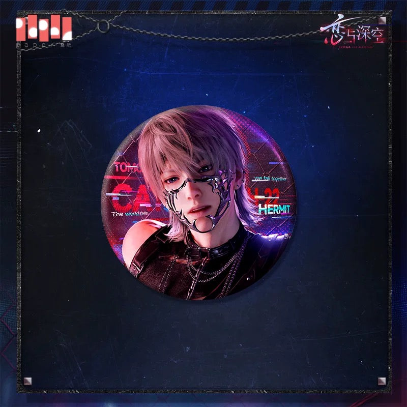 (Pre-order) Love and Deepspace - [Tomorrow’s Catch-22 明日无处可逃系列] - 75mm Badge/Pin