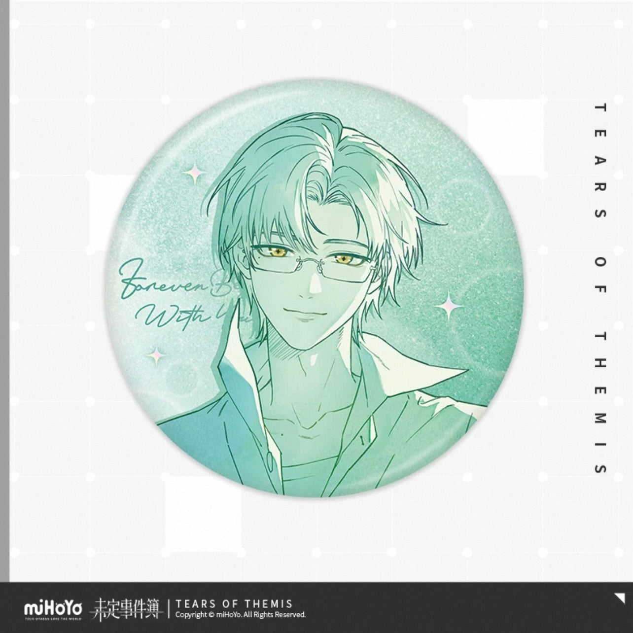 (Pre-order) Tears of Themis/未定事件簿 - [Forever Begins With You] 你是我心动的唯一真相 - 58mm Badge/Pin