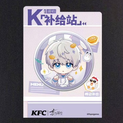 Love and Deepspace X KFC Badge