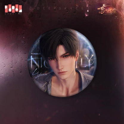 (Pre-order) Love and Deepspace - [Nightly Rendezvous] 奔涌至昨夜尽头系列 - Badge/Pin