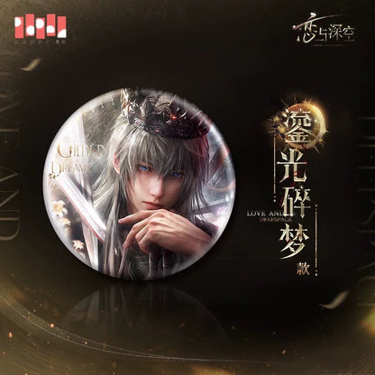 (Pre-order) Love and Deepspace - [Xavier: King of Darknight] 沈星回 - Badge/Pin