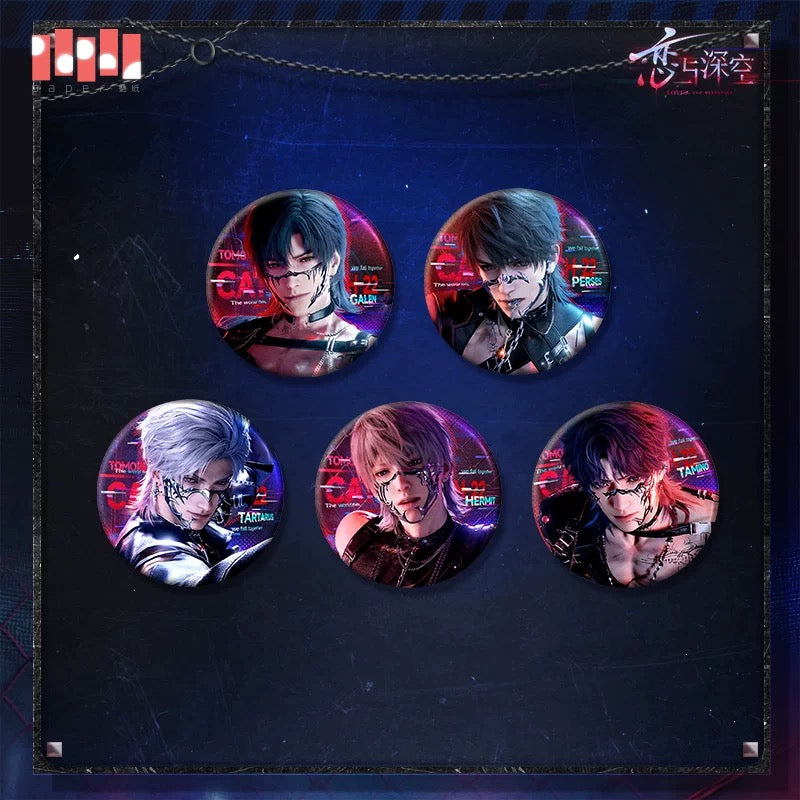 (Pre-order) Love and Deepspace - [Tomorrow’s Catch-22 明日无处可逃系列] - 75mm Badge/Pin