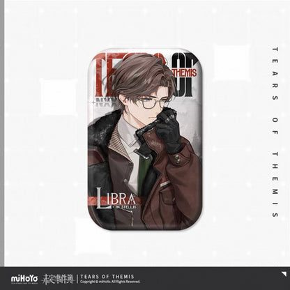 (Pre-order) Tears of Themis/未定事件簿 - [JUDGMENT ON THE WHITE EXPANSE] 冰原上的审判系列 - Rectangular Badge/Pin