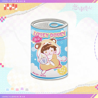 (Pre-order) EVOLxLOVE/恋与制作人 - 糯糯萌团系列 Badge/Pin  (All 5 Types)