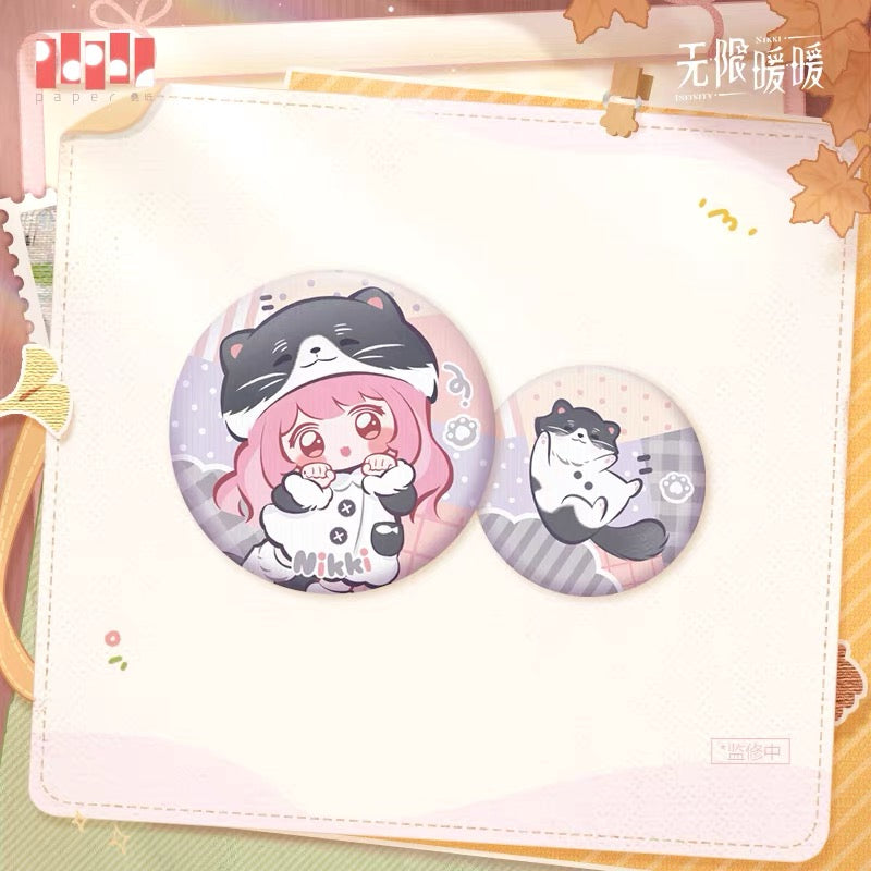 (Pre-order) INFINITY NIKKI/无限暖暖 - [Tales of Tails 茸尾物语] - Mini Badge/Pin Set