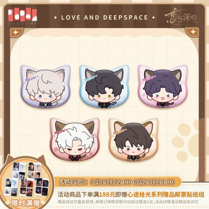 (Pre-order) Love and Deepspace - [Your Cat Missed You] - Badge/Pin Chibi ver.