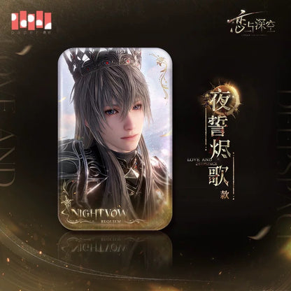 (Pre-order) Love and Deepspace - [Xavier: King of Darknight] 沈星回 - Rectangular Badge/Pin