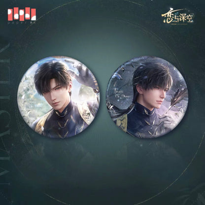 Love and Deepspace - Zayne 黎深 [Master Of Fate] Series [Trace Of Divinity] Badges(65mm) (All 2 Types)
