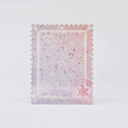 [Letters From The Snowy Night] - Acrylic Photocard Polaroid Display Frame