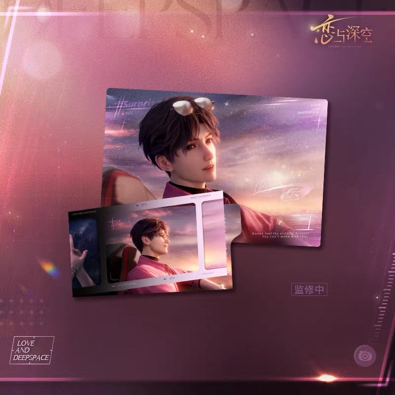(Pre-order) Love and Deepspace - [This One Moment 只此一刻系列] - Transparent Postcard Set