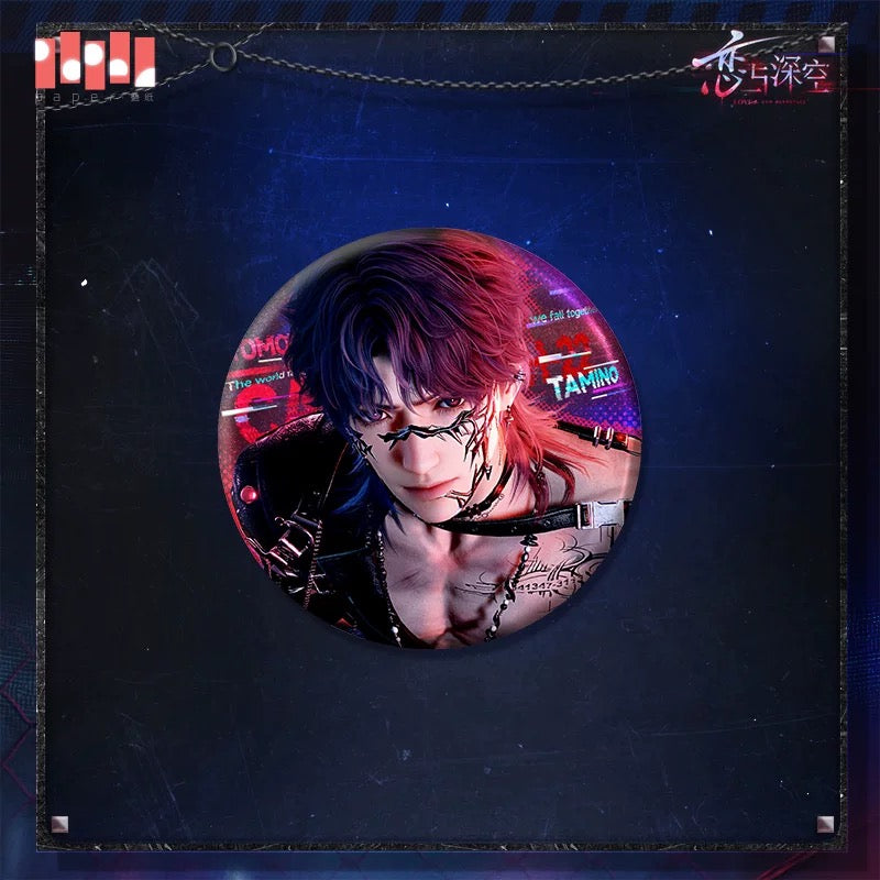 (Pre-order) Love and Deepspace - [Tomorrow’s Catch-22 明日无处可逃系列] - 75mm Badge/Pin