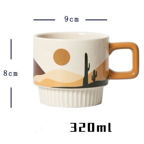 Desert Oasis Ceramic Mug