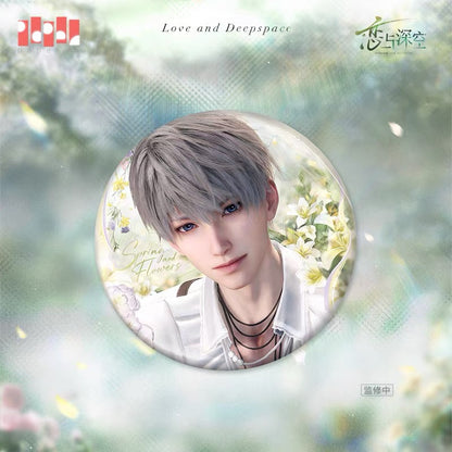 (Pre-order) Love and Deepspace - [Spring and Flowers 春天对花所做的事系列] - Badge/Pin