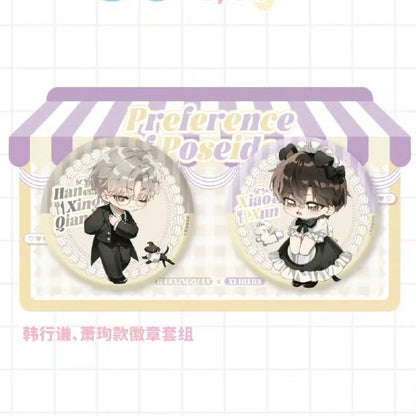 The Fallen Merman/人鱼陷落 Themed Café - Badge/Pin
