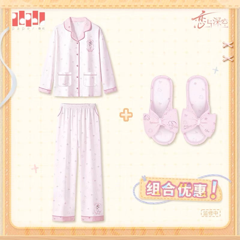 (Pre-order) Love and Deepspace - [Sweet Dream Wonder 甜梦如织系列] - Pajamas&Slippers Set