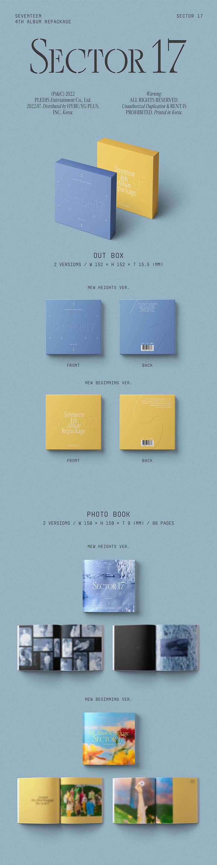 SEVENTEEN - 4th Album Repackage [Sector 17]