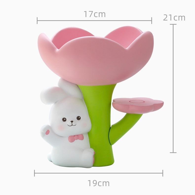 Cartoon Cute Rabbit Storage Decoration