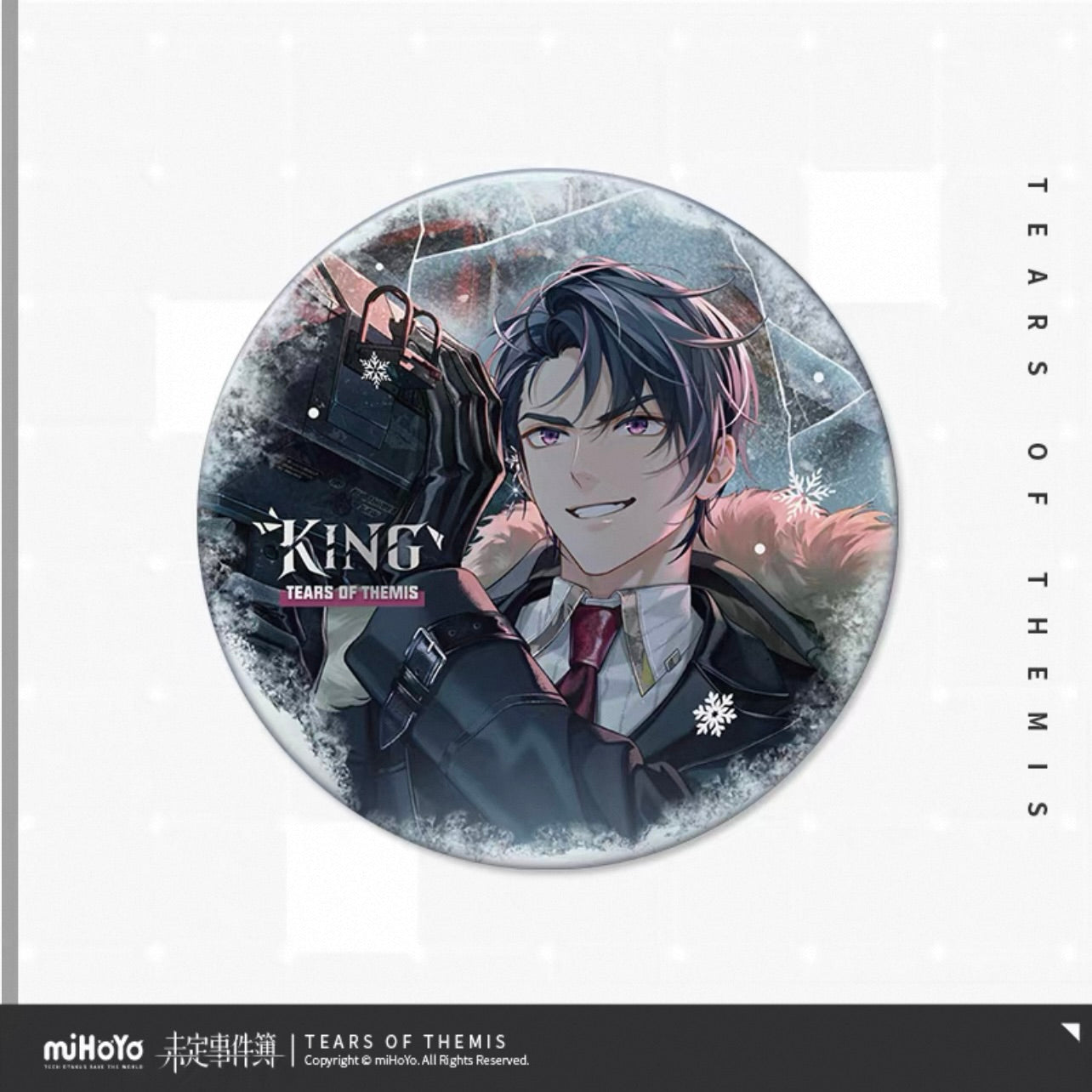 (Pre-order) Tears of Themis/未定事件簿 - [JUDGMENT ON THE WHITE EXPANSE] 冰原上的审判系列 - 75mm Badge/Pin