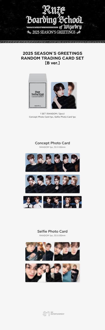 RIIZE - [2025 SEASON’S GREETING MD] Random Trading Card Set