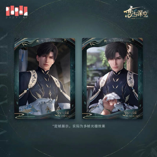 Love and Deepspace - Zayne 黎深 [Master Of Fate] Series [Trace Of Divinity] Lenticular Card
