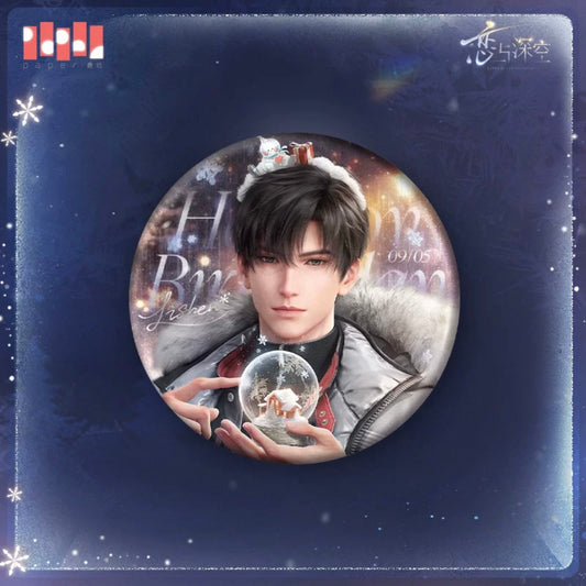 (Pre-order) Love and Deepspace - Zayne 黎深 2025 Birthday Badge(1)