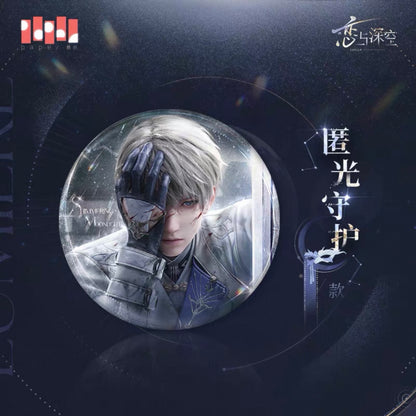 Love and Deepspace - Xavier 沈星回 [Lumiere] Series [Shimmering Moonlight] Badges(65mm) (All 2 Types)