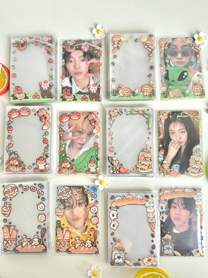 Decorative 61mm x 91mm Photo Card Sleeves (30PCS)