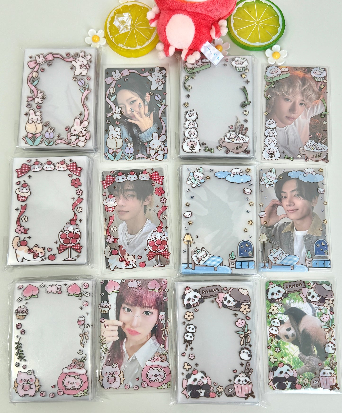 Decorative 61mm x 91mm Photo Card Sleeves (30PCS)