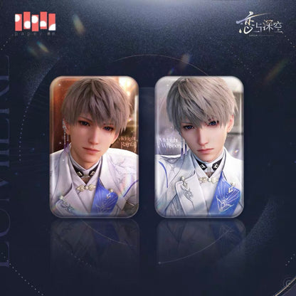 Love and Deepspace - Xavier 沈星回 [Lumiere] Series [Shimmering Moonlight] Badges(86*54mm) (All 2 Types)