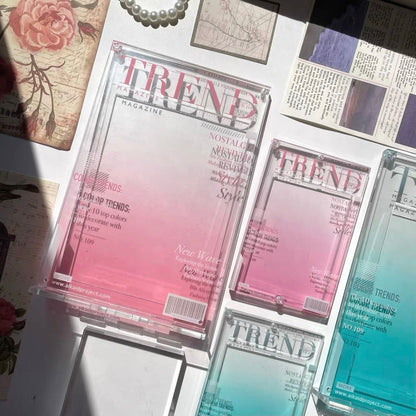 [TREND] Magazine - 6in Acrylic Postcard Display Frame (Large)