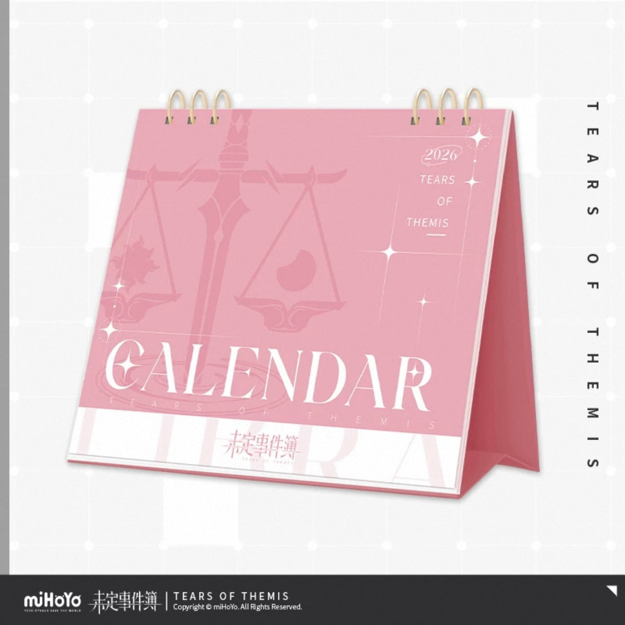 (Pre-order) Tears of Themis/未定事件簿 - 2026 Calendar