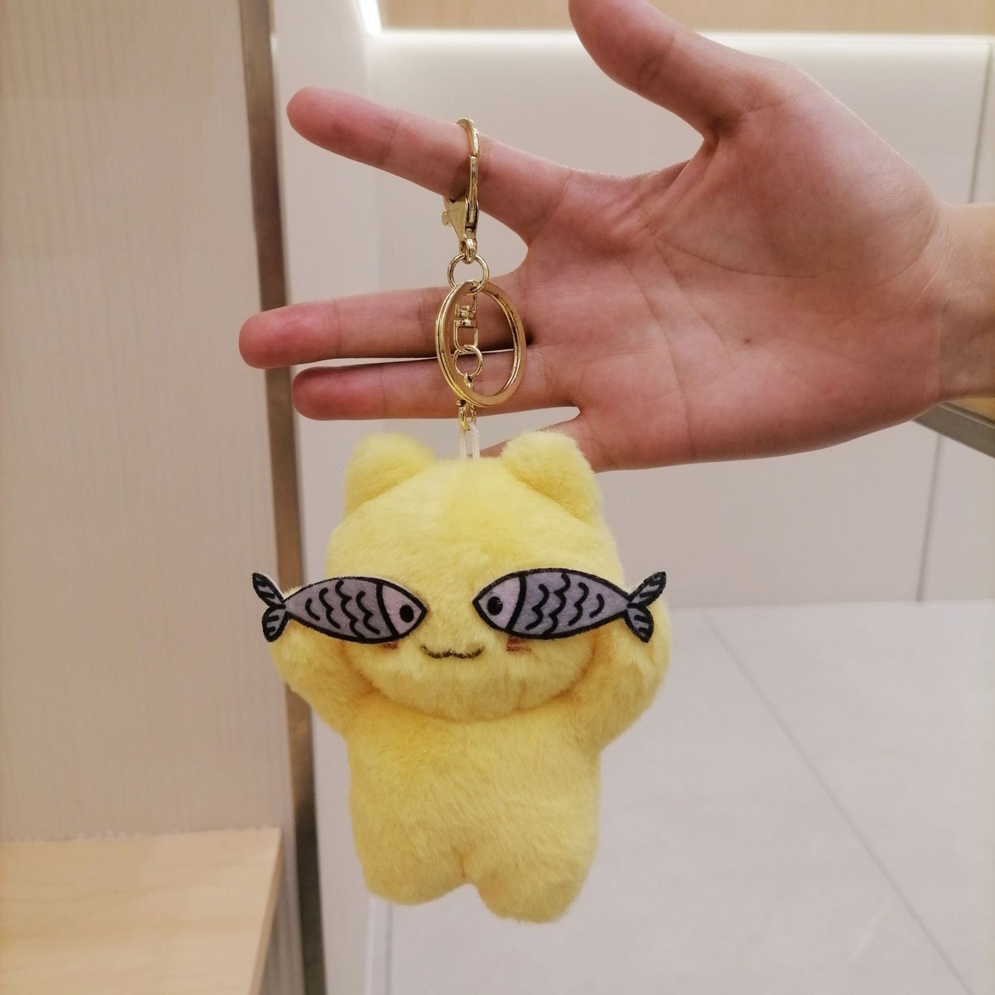 Peek-a-Boo Kitten Doll Keychains