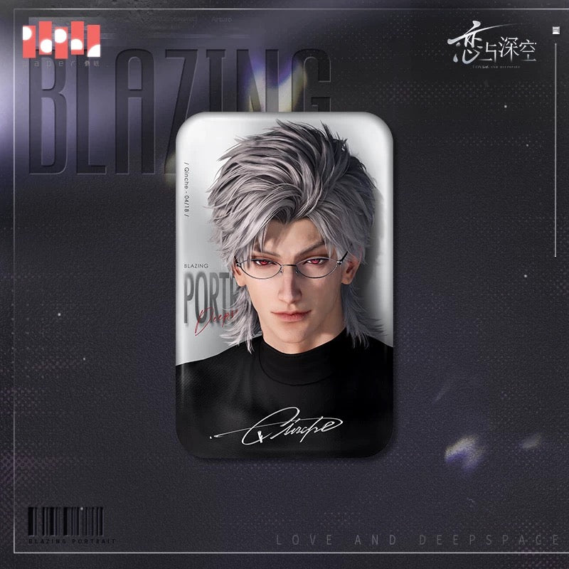 (Pre-order) Love and Deepspace - [Blazing Portrait 炽型定格系列] - Badge/Pin