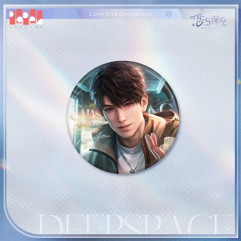 (Pre-order) Love and Deepspace - [Anchored in You 驻心予你系列] - 75mm Badge/Pin
