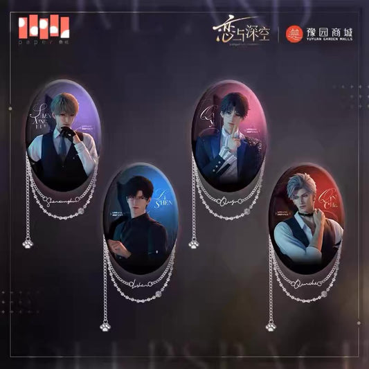 (Pre-order) Love and Deepspace x YUYUAN 豫园 - “喵” 游记 Badge/Pin (All 4 Types)