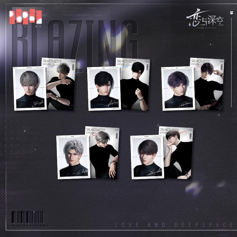 (Pre-order) Love and Deepspace - [Blazing Portrait 炽型定格系列] - Heat-sensitive Postcard Set