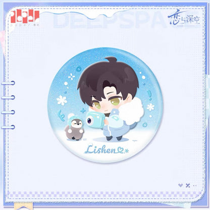 (Pre-order) Love and Deepspace - [Winter Wanders] 漫冬行记系列 - Chibi Badge/Pin