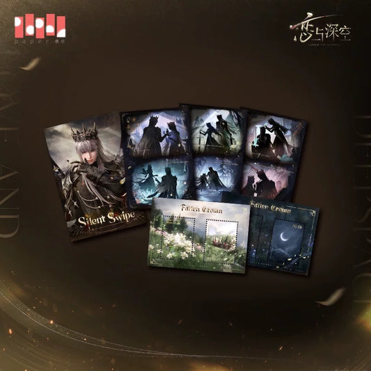 (Pre-order) Love and Deepspace - [Xavier: King of Darknight] 沈星回 - Silhouette Postcard Set