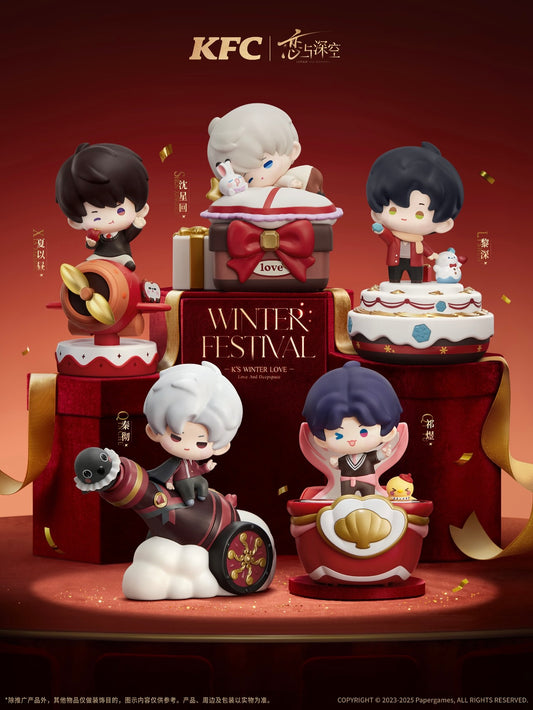 (Pre-order) Love and Deepspace x KFC 2.0 - [WINTER FESTIVAL: K’S WINTER LOVE] - Toys