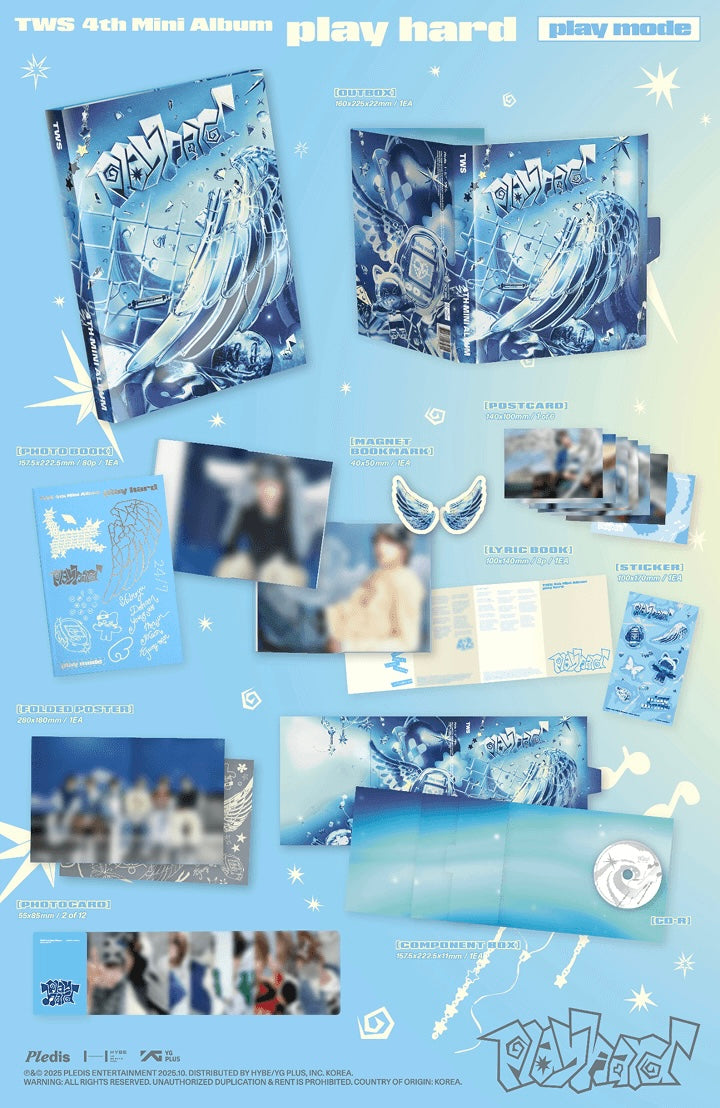 (Pre-order) TWS - 4th Mini Album [Play Hard]