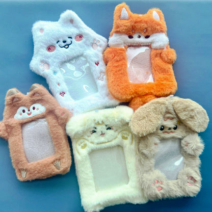 Cute Furry Animals Photo Card Toploader
