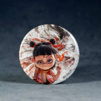 Ne Zha 哪吒之魔童闹海 - 水墨角色徽章 Badge/Pin