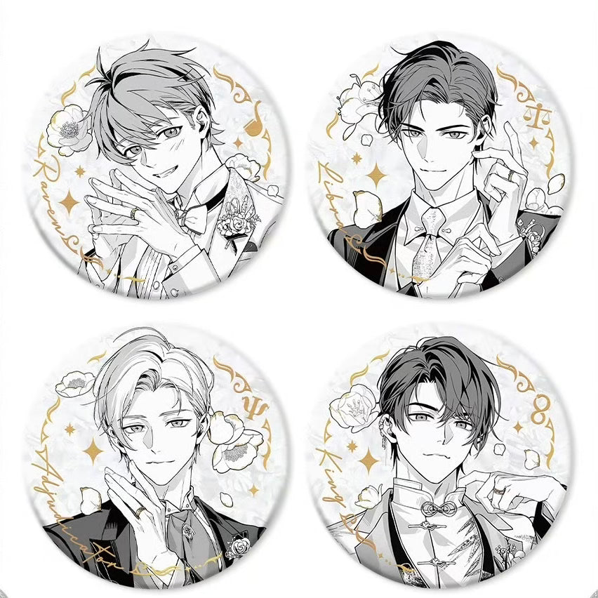 Tears of Themis/未定事件簿 - [My Heart Will Go On] 爱是我此生的唯一答案系列 - 75mm Badge/Pin