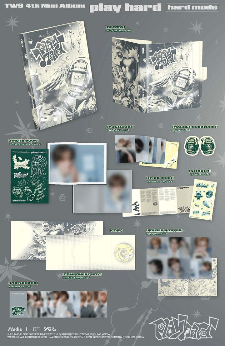 (Pre-order) TWS - 4th Mini Album [Play Hard]