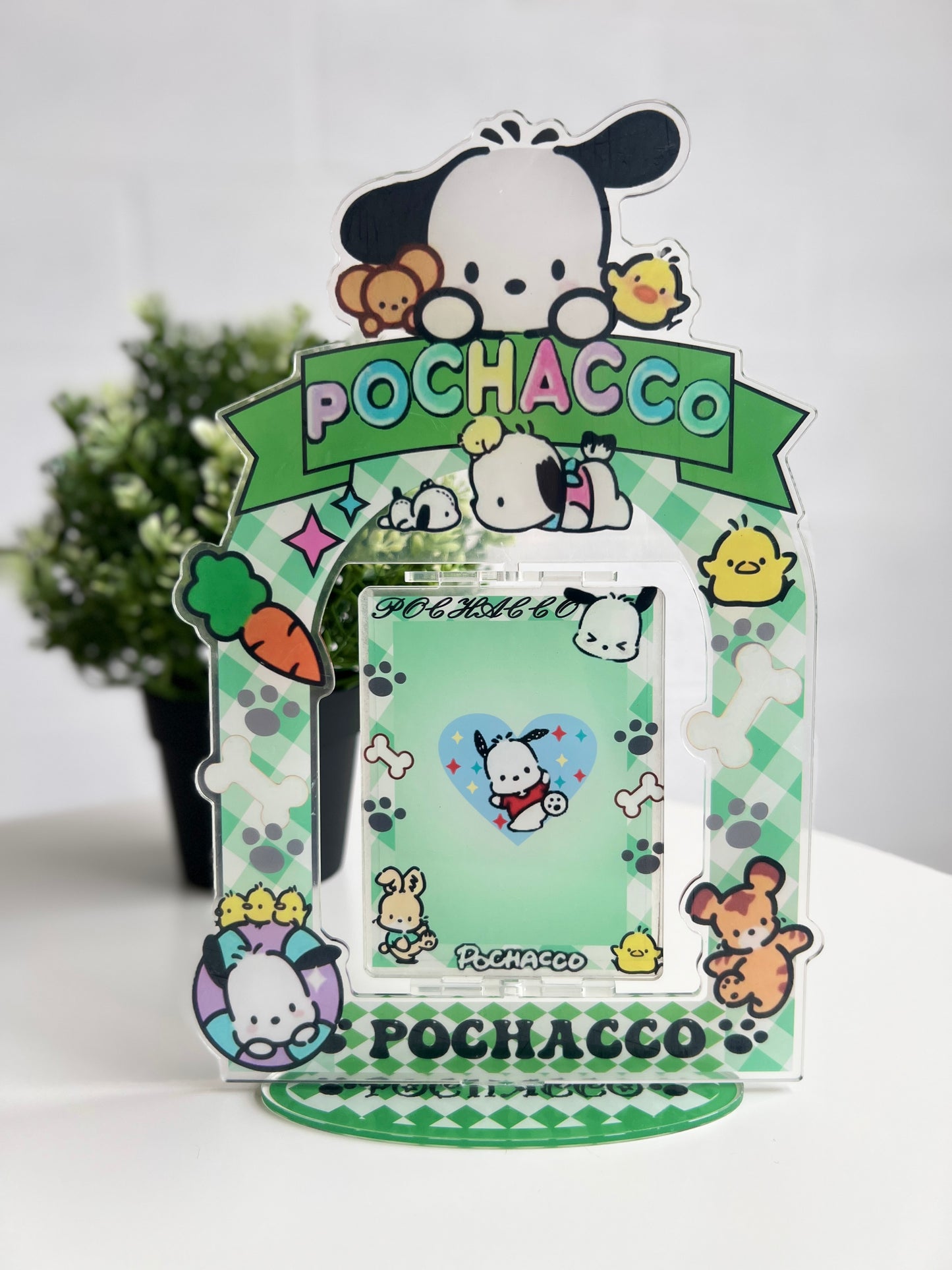 Sanrio Acrylic Rotation Photo Card Toploaders