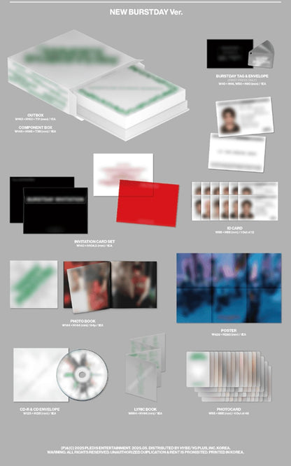 SEVENTEEN - 5th Album [HAPPY BURSTDAY]