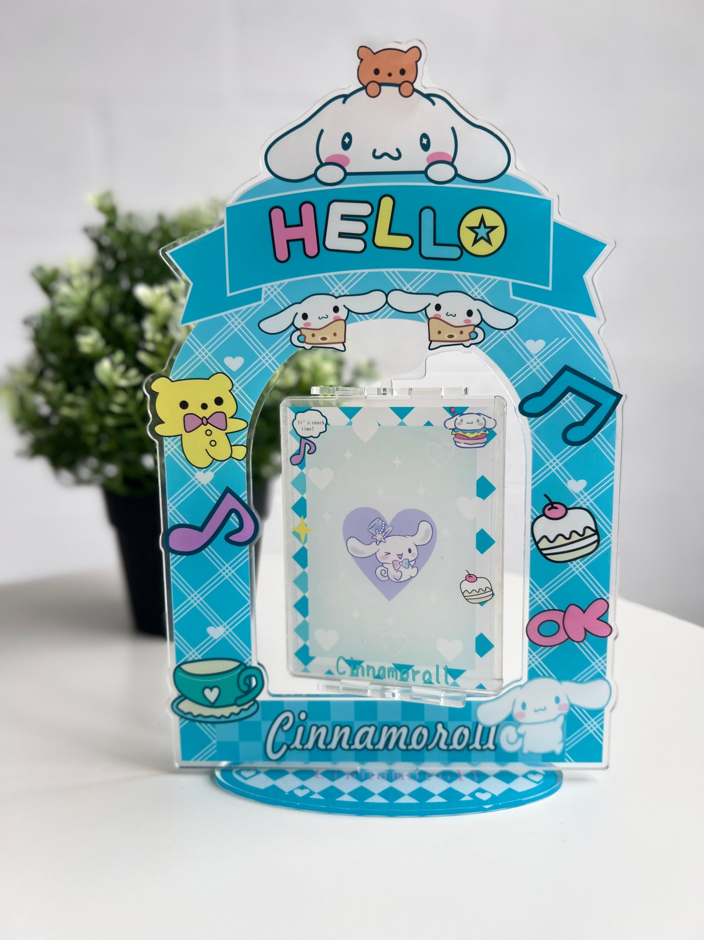 Sanrio Acrylic Rotation Photo Card Toploaders