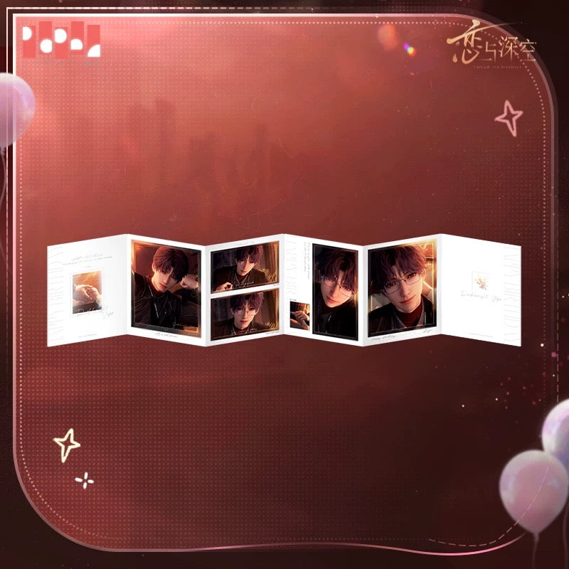 (Pre-order) Love and Deepspace - Rafayel 祁煜 2026 Birthday - Translucent Film Foldout Booklet